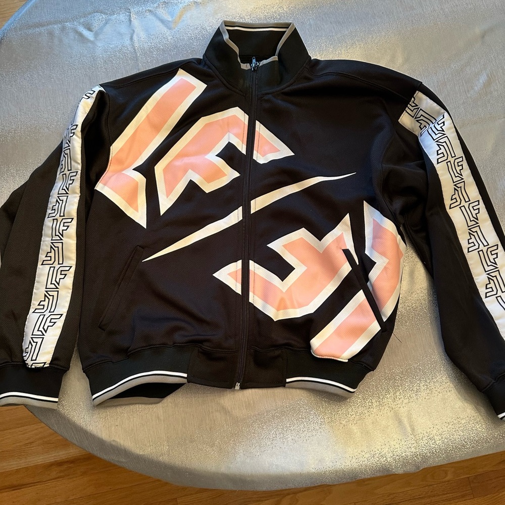 LF the Brand Logo Latest Fashion Full Zip Sporty Track Jacket